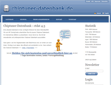 Tablet Screenshot of chiptuner-datenbank.de